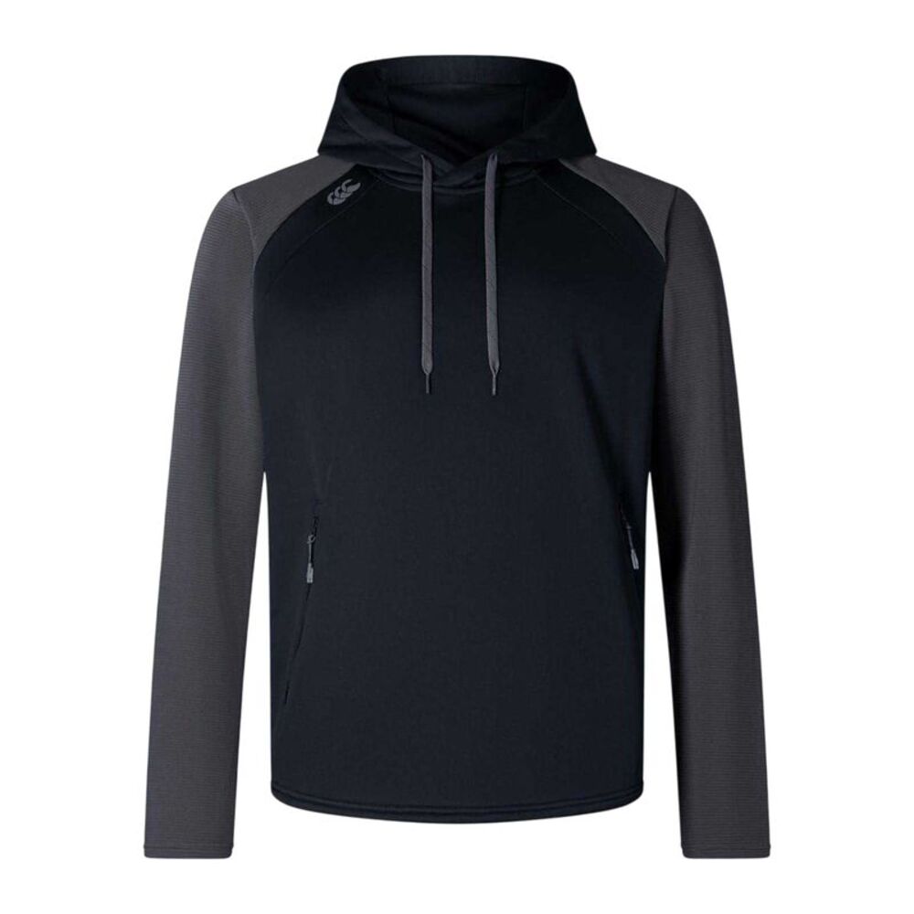 Canterbury Mens Elite Performance Hoodie / Black Melange